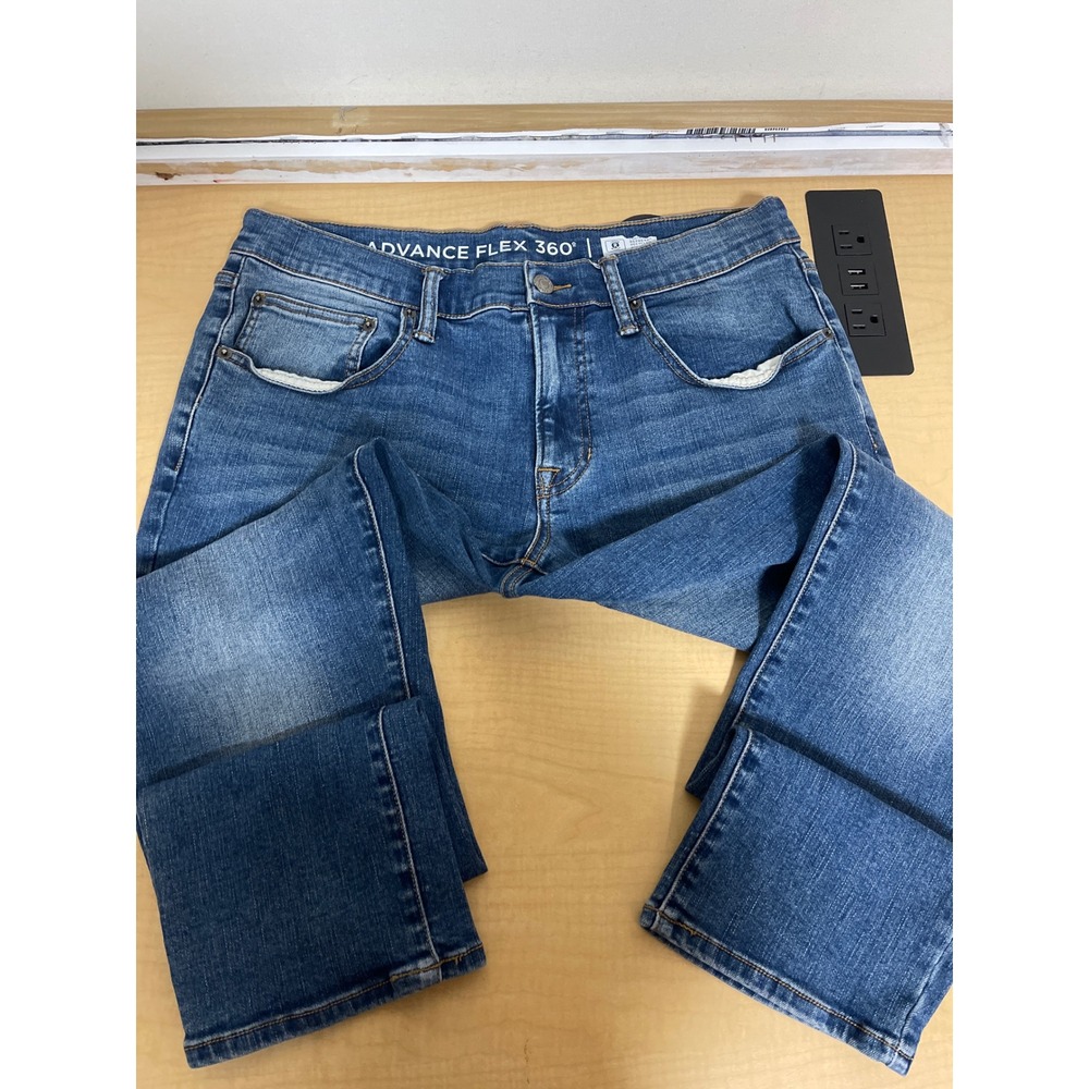 Arizona Jean Co Mens Advance Flex 360 Slim Fit Blue Jeans 32x29 Medium Wash